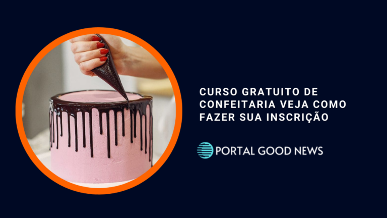 Curso Gratuito de Confeitaria veja como fazer sua inscrição