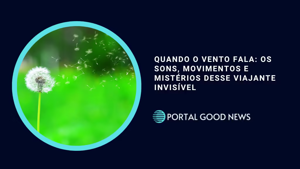 Quando o vento fala: os sons, movimentos e mistérios desse viajante invisível